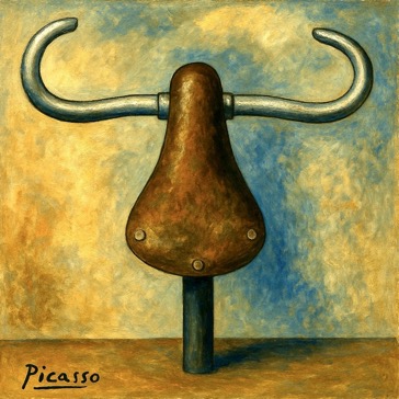 Picasso - Cabeza de toro